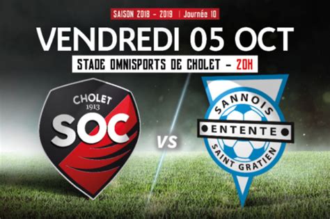 Le Match SOC A ES Sannois St Gratien