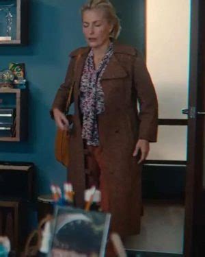 Gillian Anderson Sex Education Brown Coat The American Jackets
