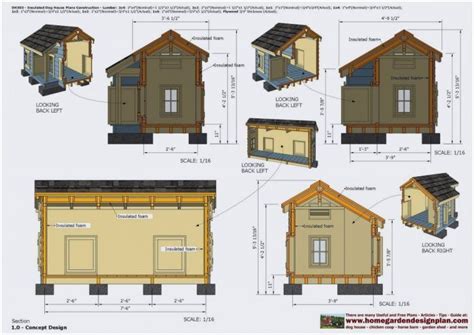 Cold Weather Dog House Plans | BradsHomeFurnishings Dog House Plans ...