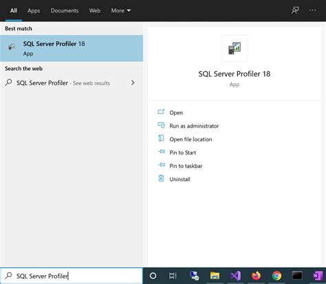 Sql Server Profiler Run Sql Server Profiler Sql Server Profiler