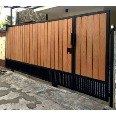 Jual Pagar Grc Motiv Kayu Pesanan Bpk Kamal Perum Senopati Estate Blok