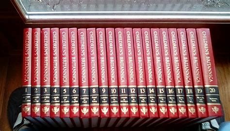 Childrens Encyclopedia Britannica Set Etsy