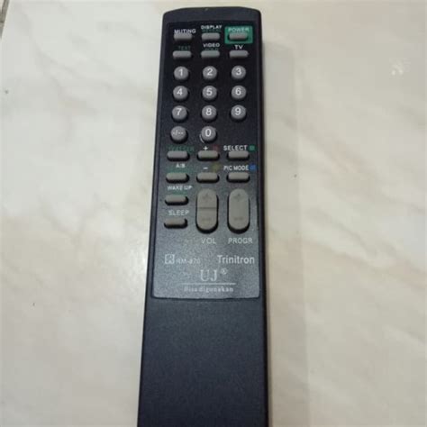 Jual Remote Tv Sony Trinitron Rm Jun Da Jakarta Pusat Remot