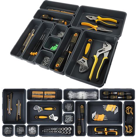 40-Pack Tool Box Organizer, Tool Drawer Organizers for Rolling Tool ...