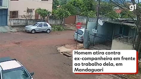 Homem Atira Contra Ex Companheira Em Frente Ao Trabalho Dela Em