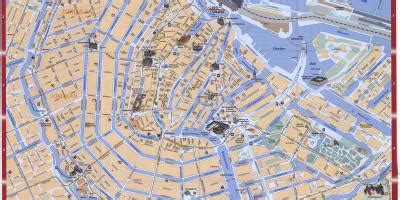 Amsterdam Mapa Mapas Amsterdam Pa Ses Bajos Ciudad