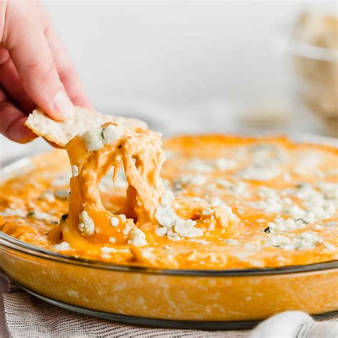 Buffalo Chicken Dip With Blue Cheese — Salt And Baker