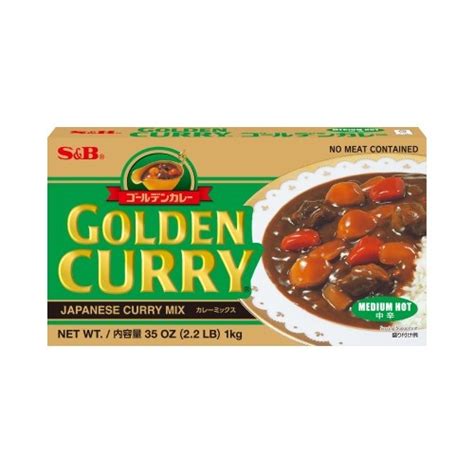 Golden Curry Medium Hot 35 Oz 1 Kg Tokogembira Nl