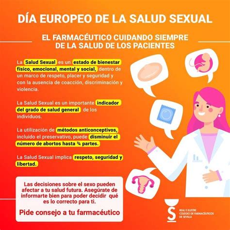 D A Europeo De La Salud Sexual Colegio Oficial De Farmac Uticos De