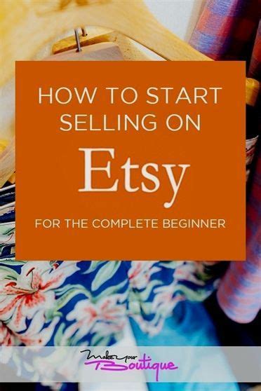 How To Start Selling On Etsy For The Complete Beginner Make Your