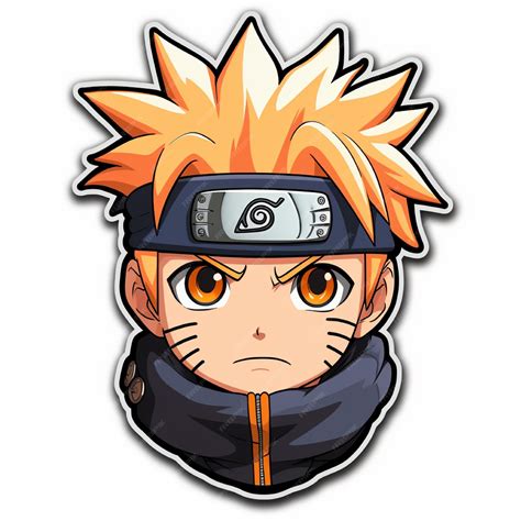 Premium Photo Naruto Anime Sticker 2d