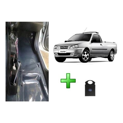 Tapete Carpete Vinil Verniz Assoalho Para Ford Courier Shopee Brasil