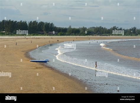 Beach Malindi Kenya Stock Photo Alamy