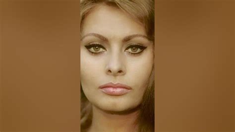 Sophia Loren Make Up Shorts Youtube