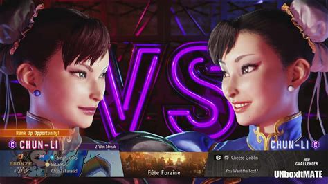 Chun Li Vs Chun Li Who Will Win Street Fighter 6 Ps5 4k Gameplay