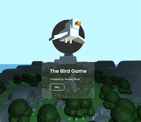 GitHub MaciejWiatr Bird Game