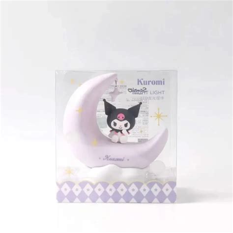 Genuine Miniso Sanrio Night Light Cinnamoroll Kuromi Kawaii Animation