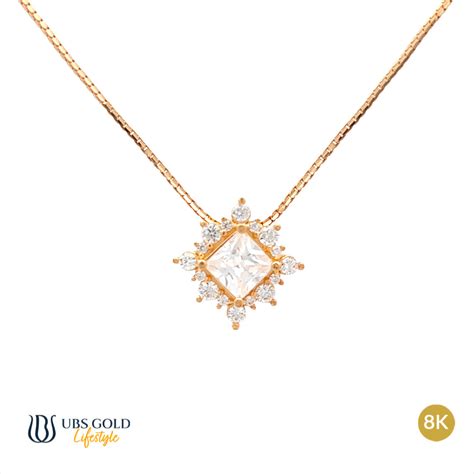 UBS Kalung Emas Kkv14973 8K UBSLifestyle Perhiasan Emas Gold