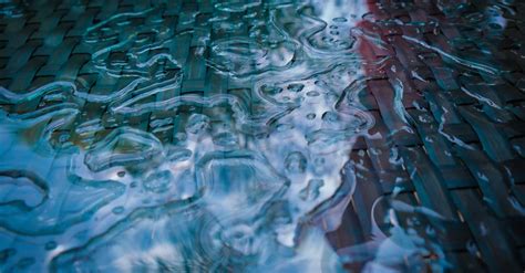 Rain Puddle On Ground · Free Stock Photo