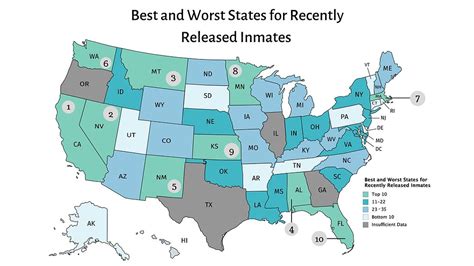 The Best And Worst States For Recently Released Inmates