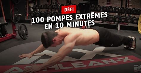 Relevez le défi des 100 pompes en 10 minutes avec Jeff Cavaliere