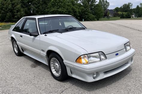 1989 Ford Mustang Gt 5 Speed For Sale On Bat Auctions Sold For