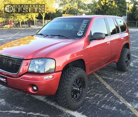 2002 Gmc Envoy With 17x9 12 Red Dirt Road Rd01 And 25575r17 Kenda