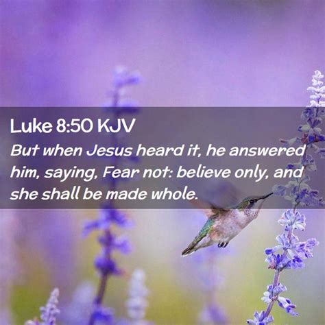 Luke Kjv But When Jesus Heard It He Answered Him Saying