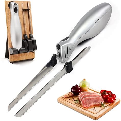 FISHTEC Couteau Electrique De Cuisine Sans Fil Easy Cut Plus Avec