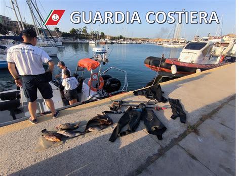 Crotone attività di vigilanza marittima sequestrati 17 kg di cernia e