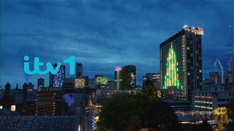 Itv Christmas Ident Cityscape Lights St Dec Youtube