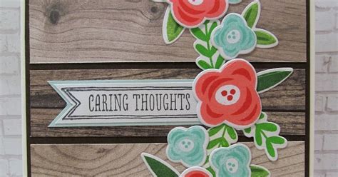 Savvy Handmade Cards Caring Thoughts Card TMS 495