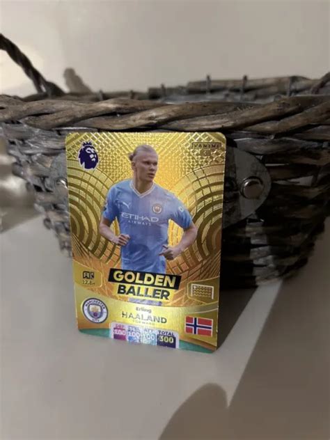 PANINI ADRENALYN XL Premier League 2024 Erling Haaland Golden Baller