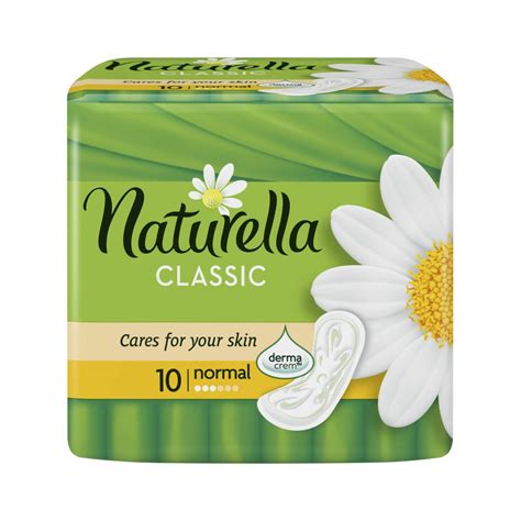 Naturella Camomile Classic Standard hygienické vložky s jemnou vůní 10 ks