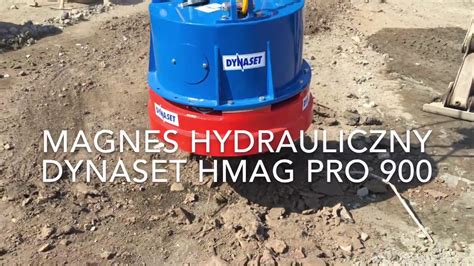 Magnes Hydrauliczny Dynaset Hmag Pro Praca Przy Sortowaniu Eliwa