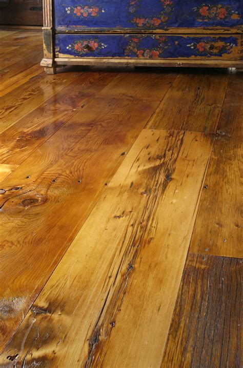 Reclaimed Milled Barnwood Floor Detail Carlisle Wide Plank Floors Barnwood Floors Flooring