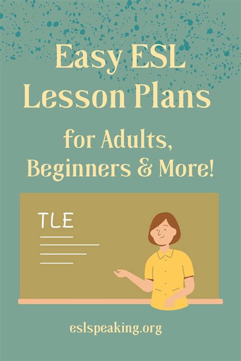 Esl Lesson Plans Eslefl Lesson Planning Made Easy Seriously In 2022