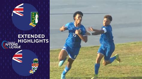 British Virgin Islands Vs Cayman Islands CONCACAF Nations League