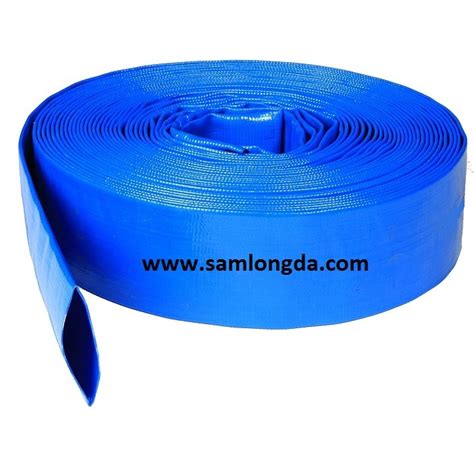 Pvc Lay Flat Water Discharge Hose Pvc Layflat Hose For Drip