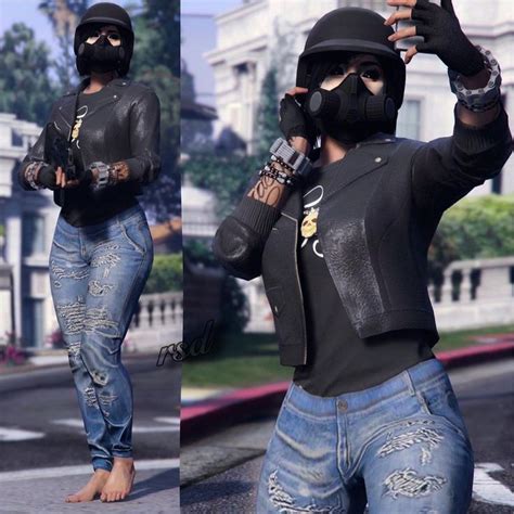 Pin Van Londyn Op Gta Female Outfits