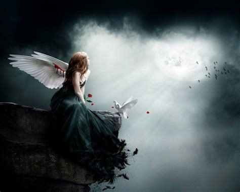 Sad Angel Wallpapers Top Free Sad Angel Backgrounds Wallpaperaccess