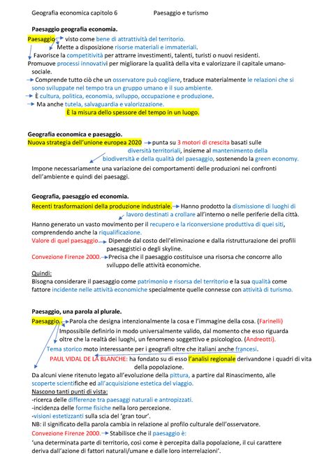 Capitolo Geografia Pdf Paesaggio Geografia Economia Paesaggio