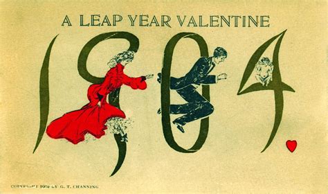 Leap Year Cards And Postcards Flashbak