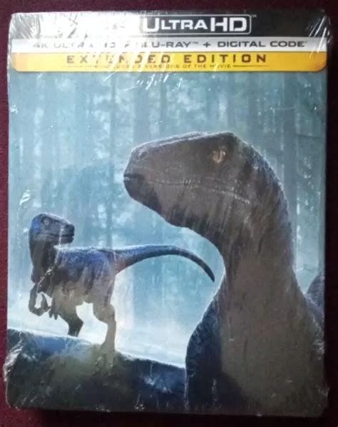 JURASSIC WORLD DOMINION Extended Edition 4K Ultra HD Blu Ray