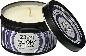 Amazon Indigo Wild Zum Glow Soy Candles Frankincense And Lavender