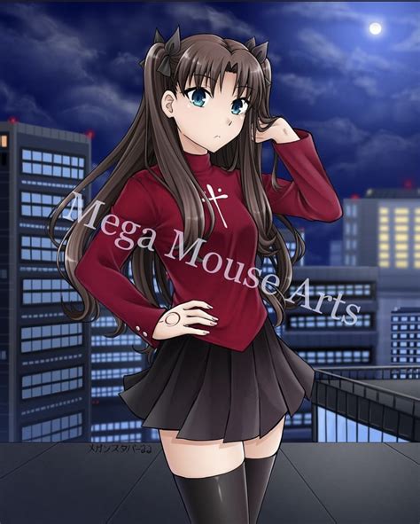 Anime Fate Tohsaka Rin Welcome To Megamousearts