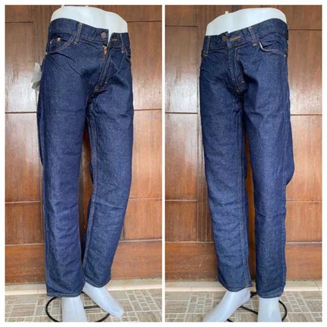 Celana Jeans Panjang Standar Reguler Pria Laki Lelaki Cowo Cowok