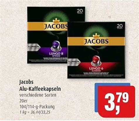 Jacobs Alu Kaffeekapseln Angebot Bei Markant Prospekte De