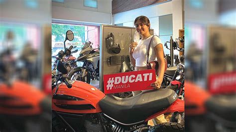 Nadine Lustre Has Bought A Brand New Ducati Scrambler Sixty2