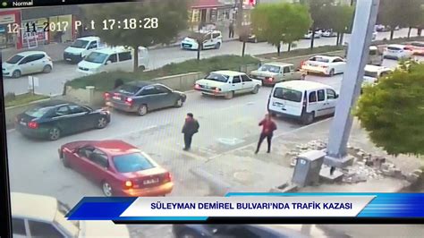 Süleyman Demirel Bulvarında Kaza YouTube